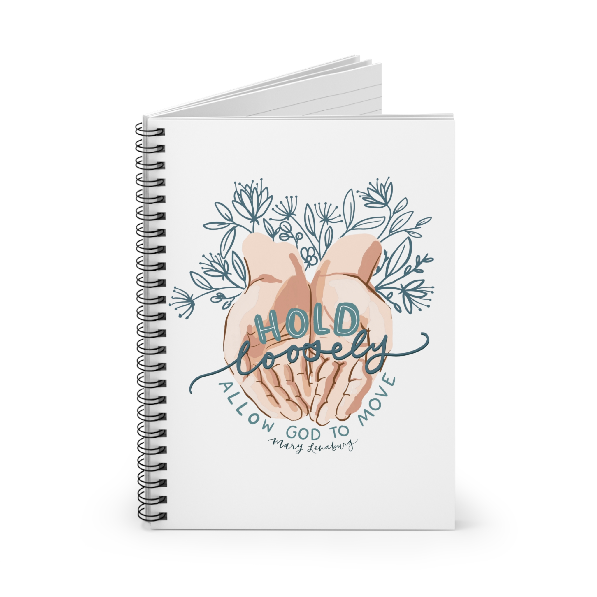 Hold Loosely Spiral Notebook - Ruled Line - Image 2