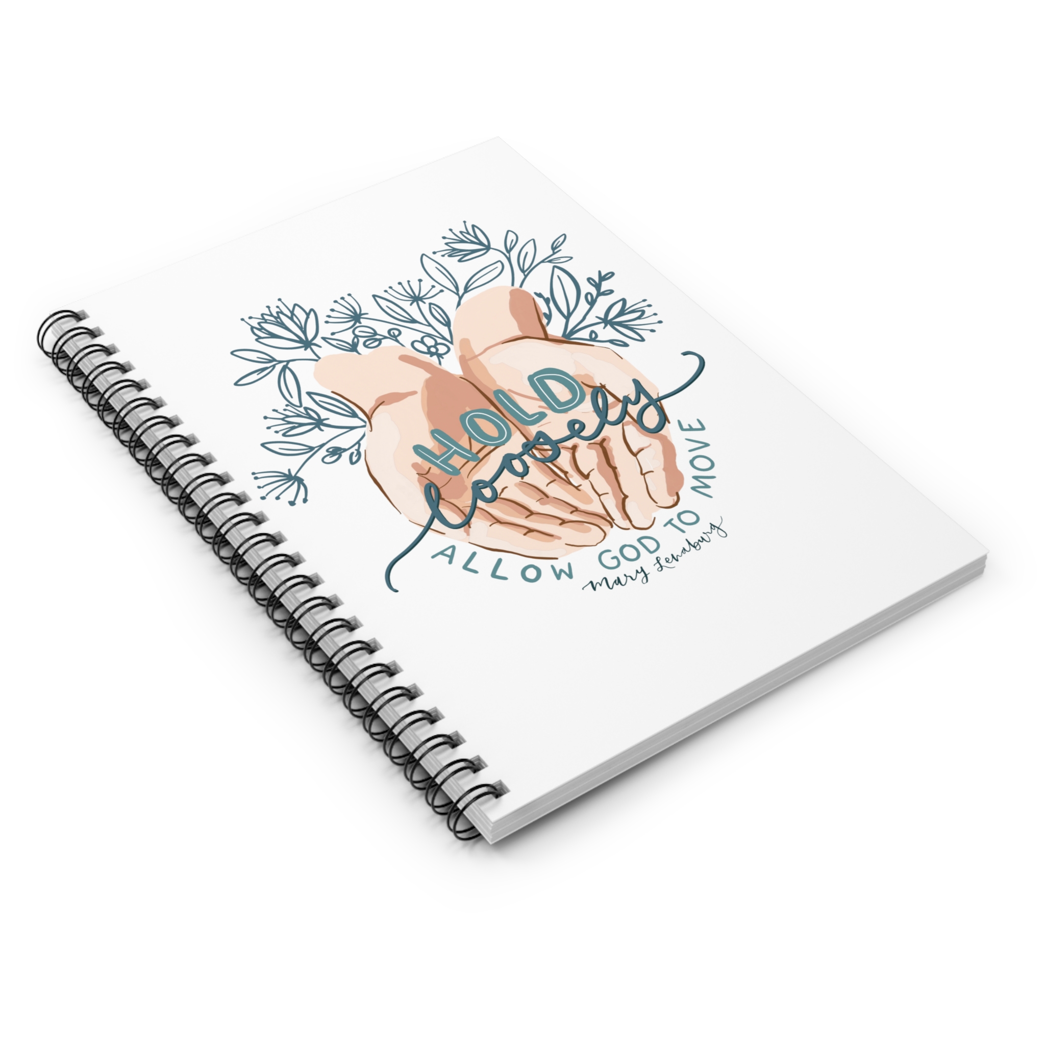 Hold Loosely Spiral Notebook - Ruled Line - Image 3