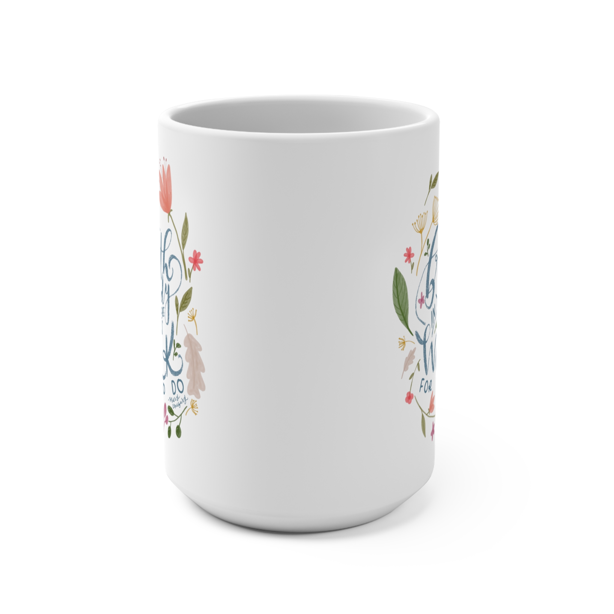 Breath in Your Body Buffalo Mug 15oz