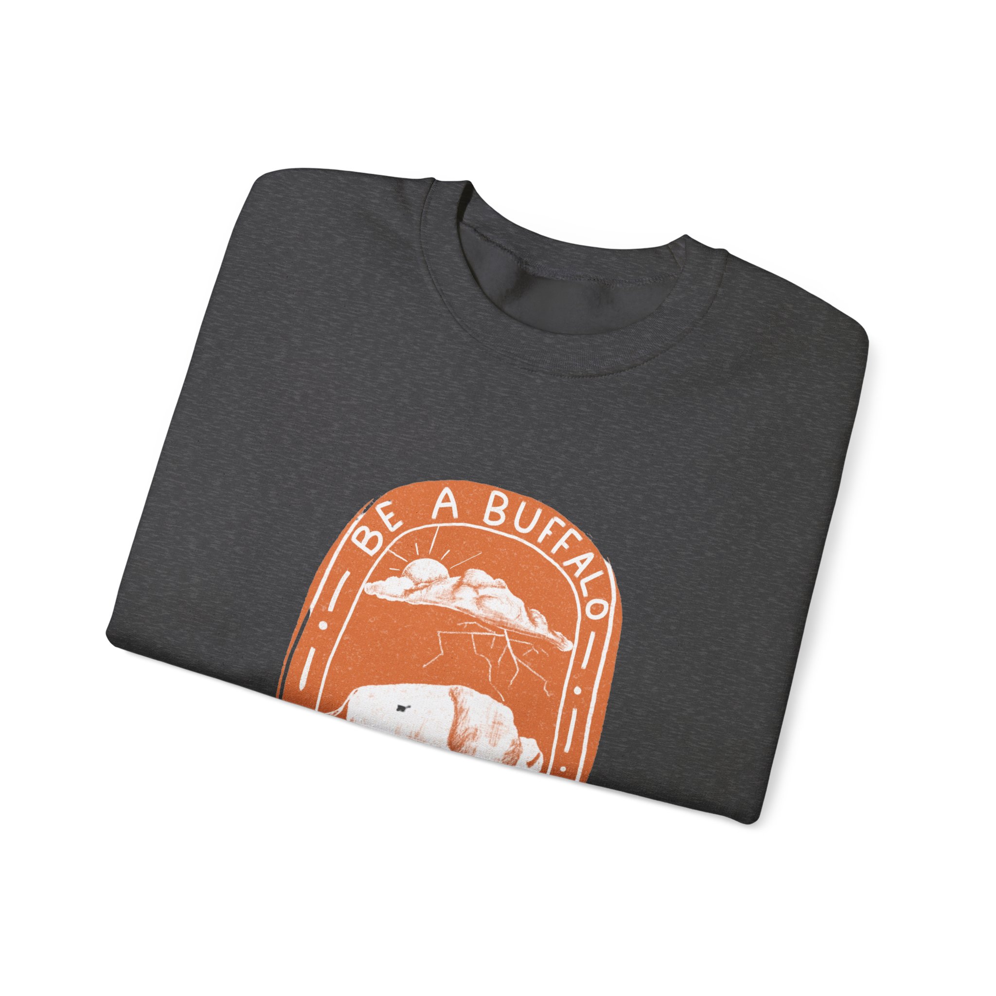 Be a Buffalo Unisex Heavy Blend™ Crewneck Sweatshirt - Image 7