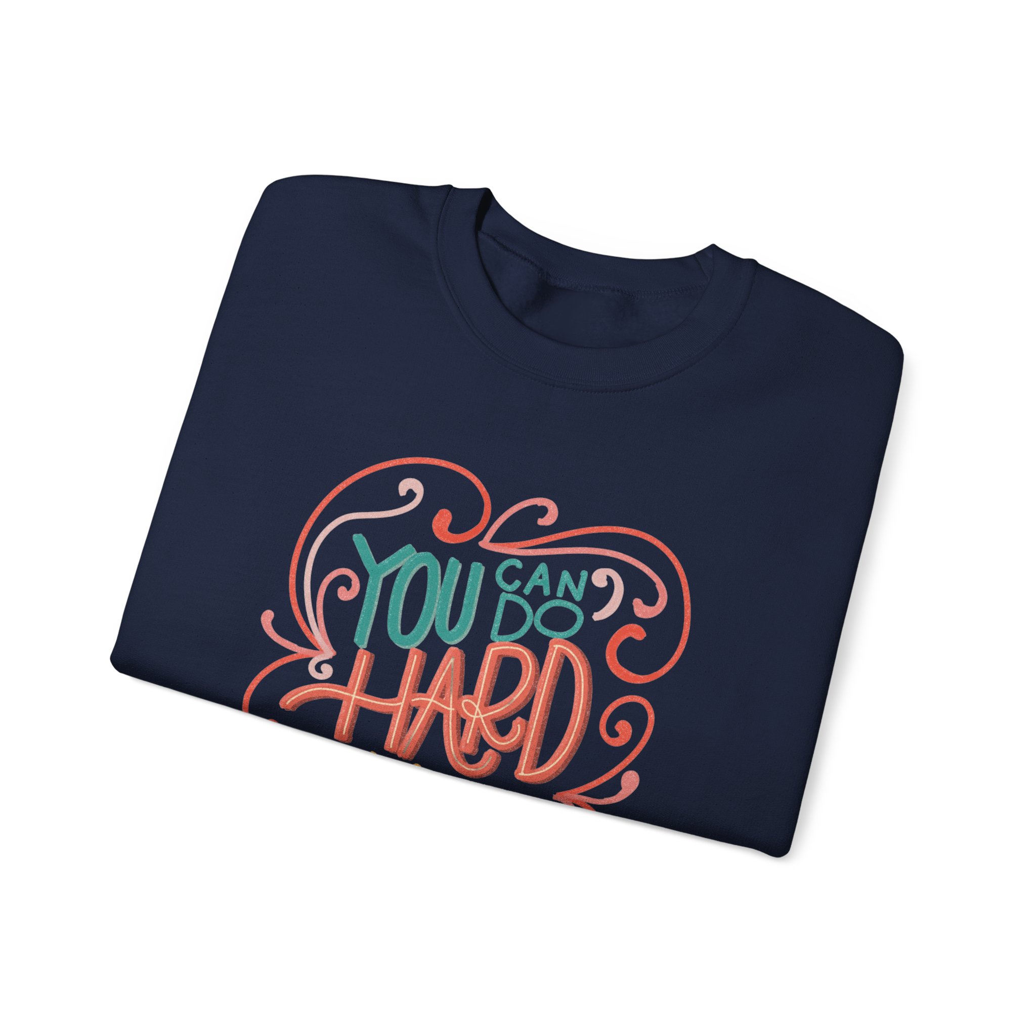 You Can Do Hard Things Unisex Heavy Blend™ Crewneck Sweatshirt - Image 11