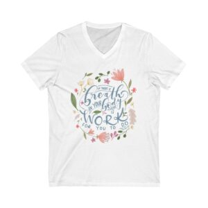 Breath in Your Body V-Neck Tee