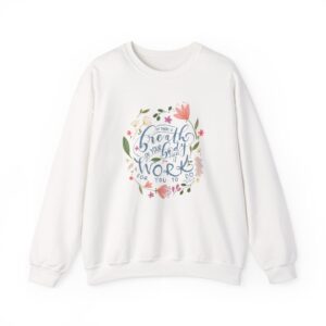 Breath in Your Body Unisex Heavy Blendâ„¢ Crewneck Sweatshirt
