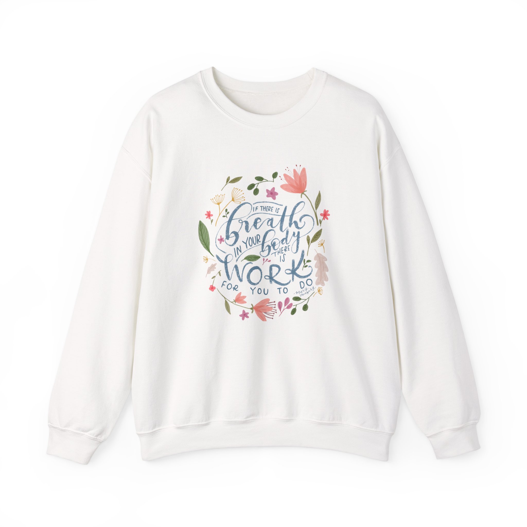 Breath in Your Body Unisex Heavy Blend™ Crewneck Sweatshirt