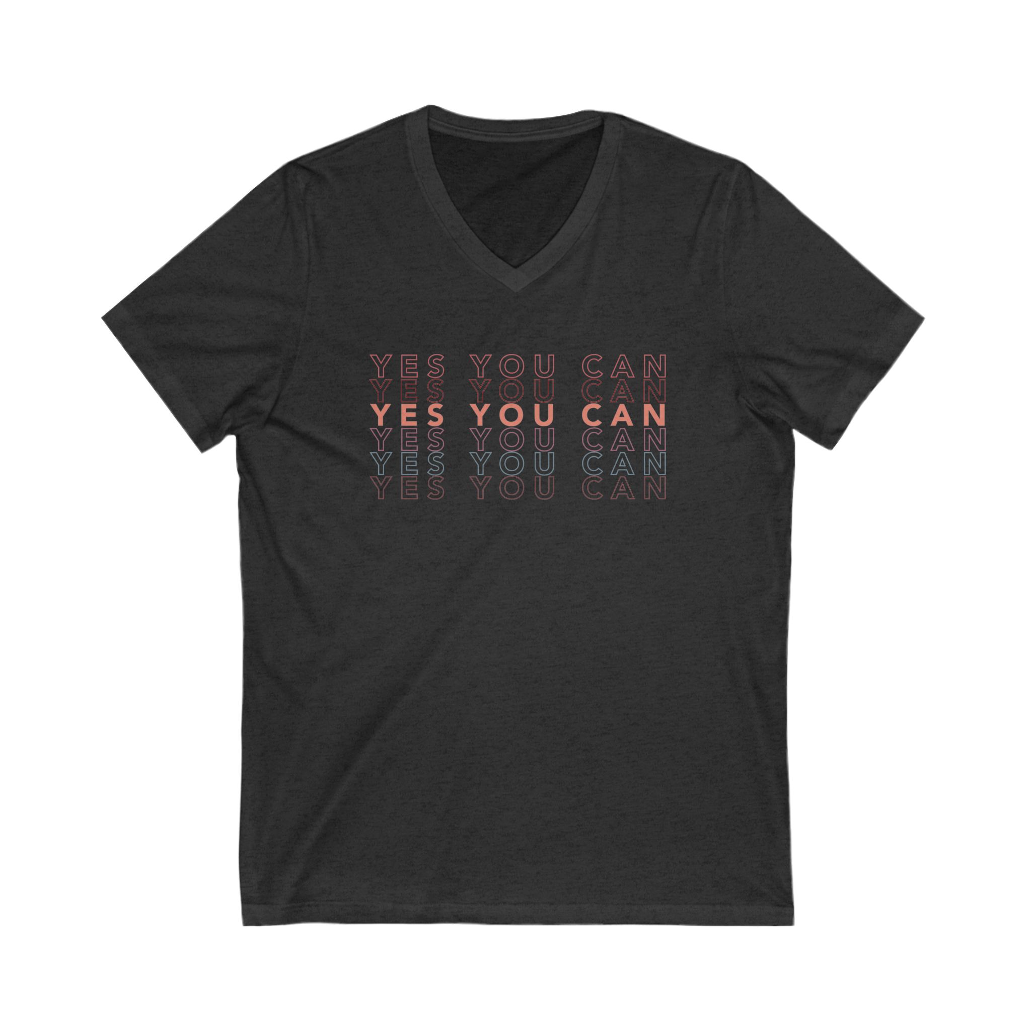 You Can V-Neck Tee - Image 3