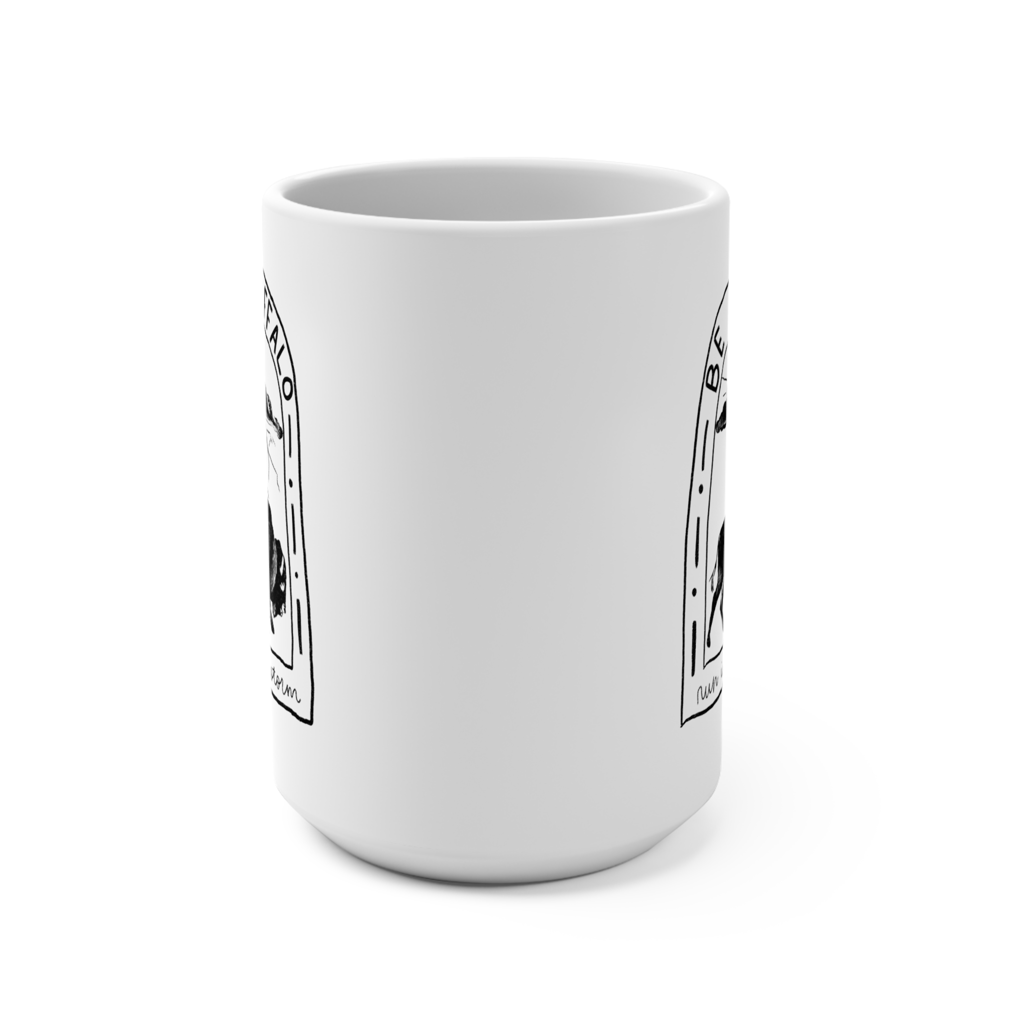 Black Buffalo Mug 15oz