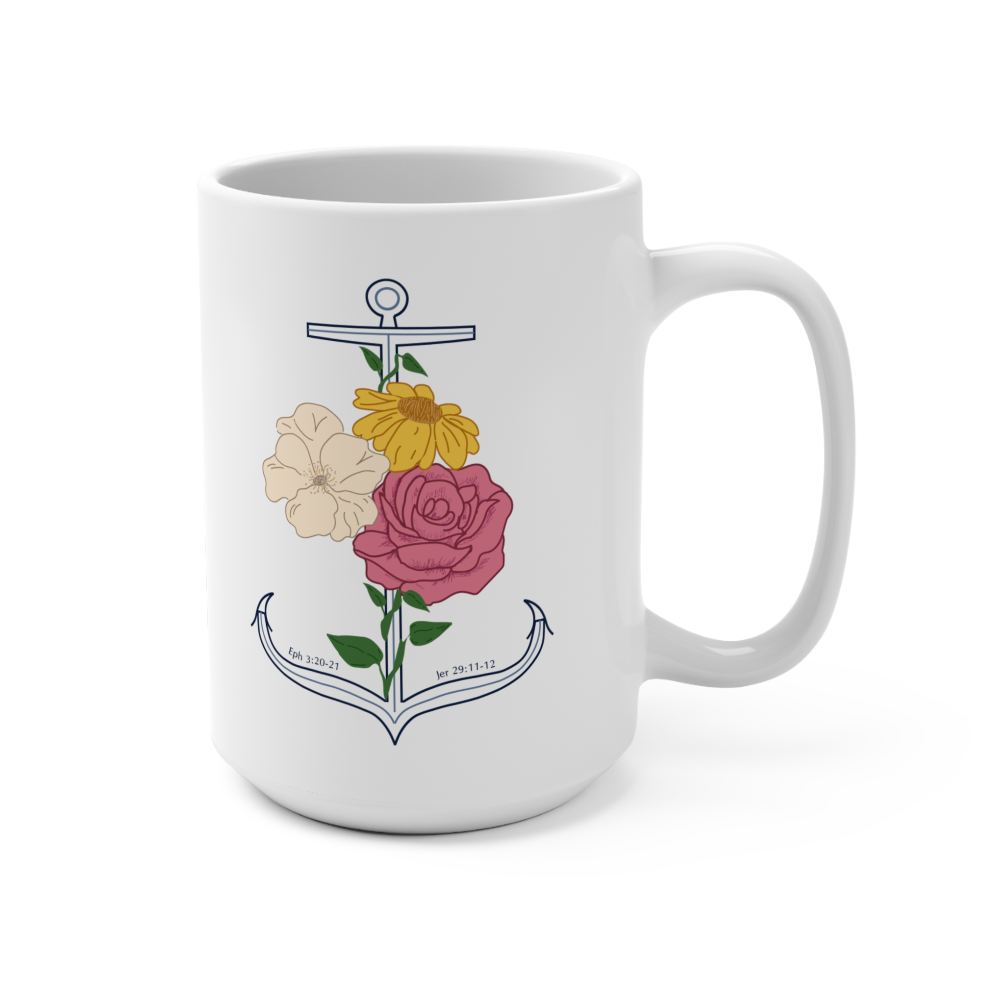 Colored Anchor Mug 15oz - Image 2