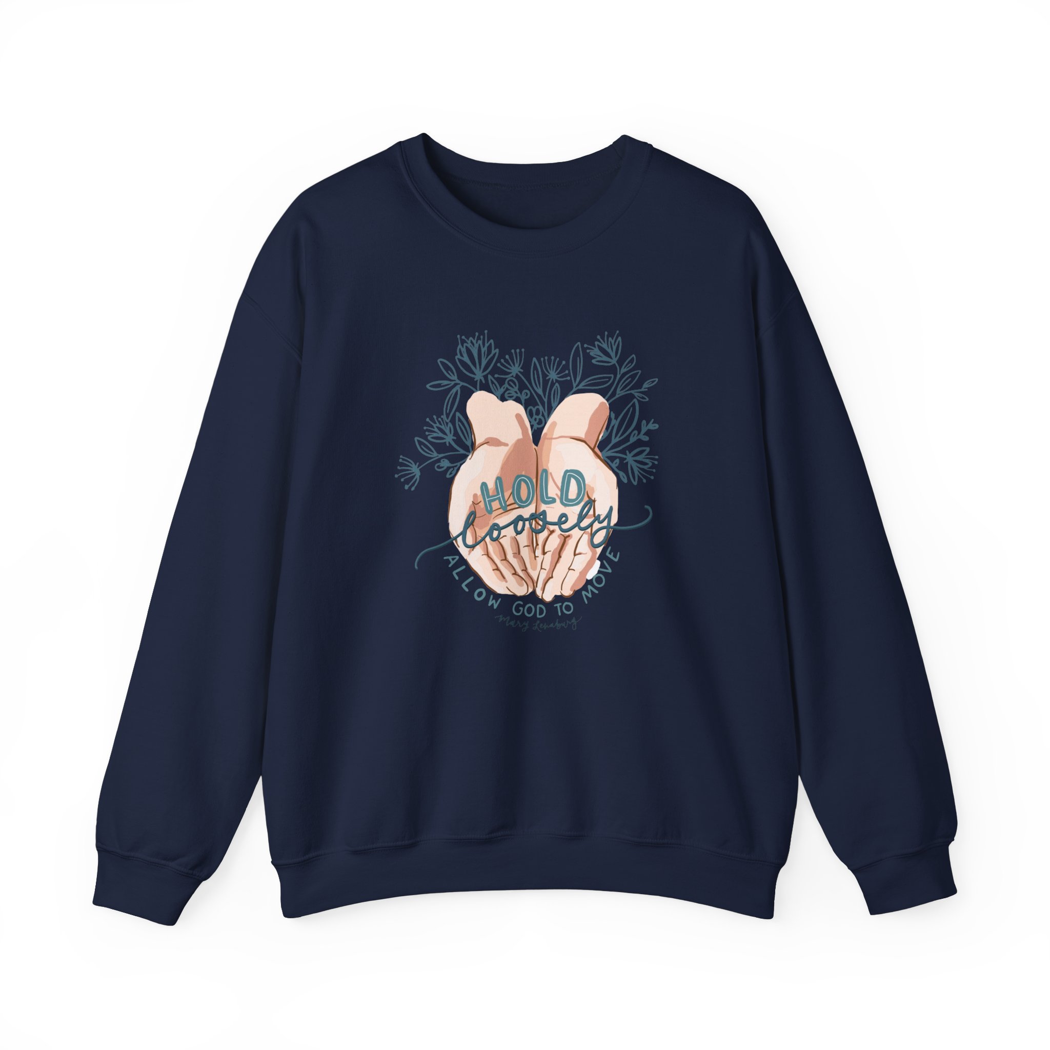 Hold Loosely Unisex Heavy Blend™ Crewneck Sweatshirt - Image 9