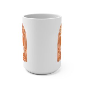 Orange Buffalo Mug 15oz