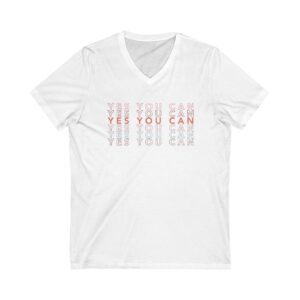 You Can V-Neck Tee