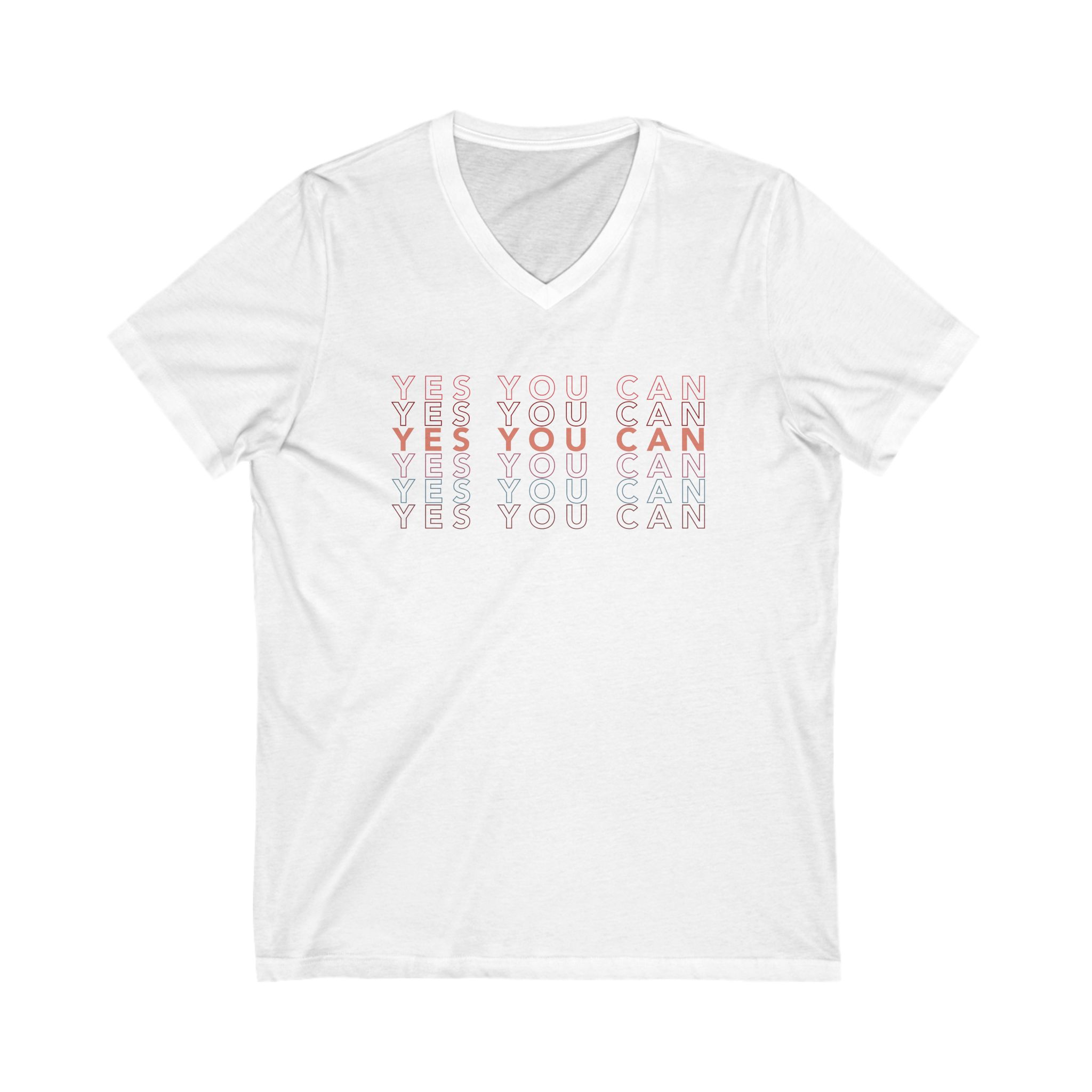 You Can V-Neck Tee