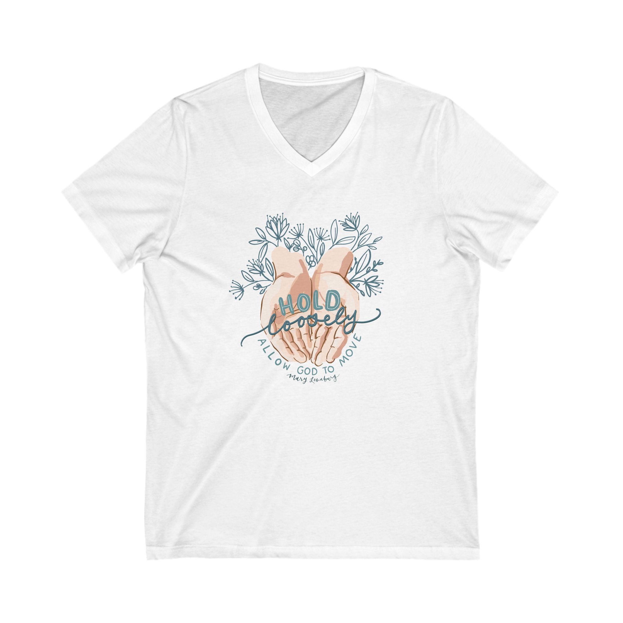 Hold Loosely V-Neck Tee