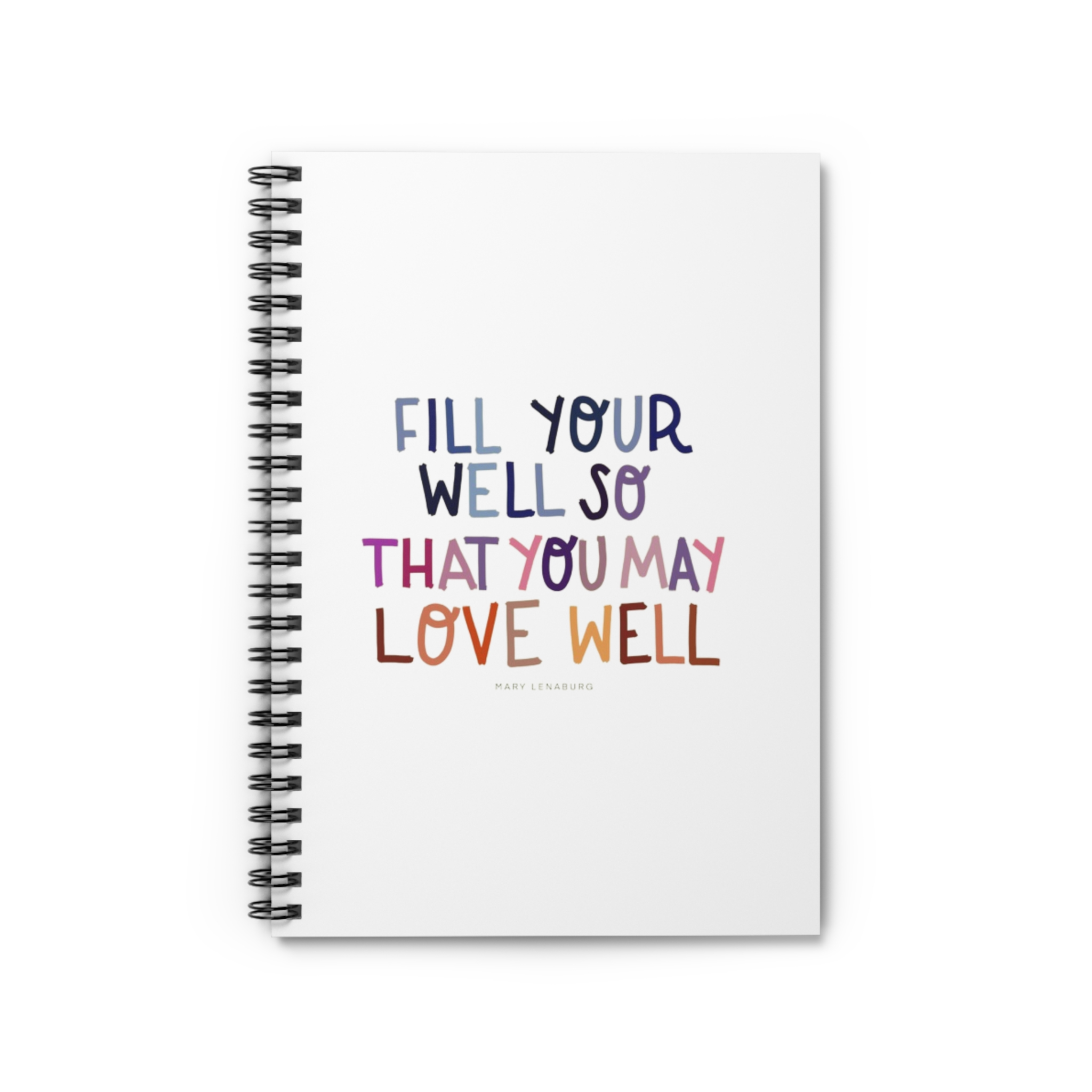 Spiral Notebook - Ruled Line