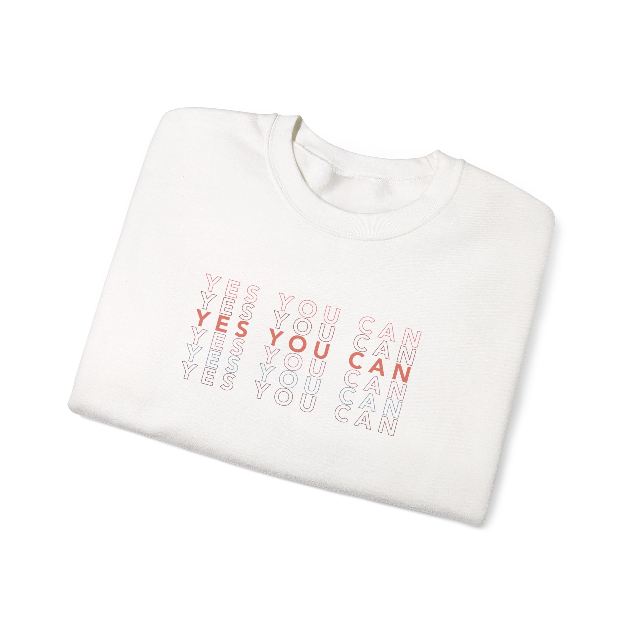Yes You Can Unisex Heavy Blend™ Crewneck Sweatshirt - Image 3