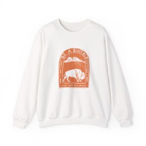 Be a Buffalo Unisex Heavy Blendâ„¢ Crewneck Sweatshirt