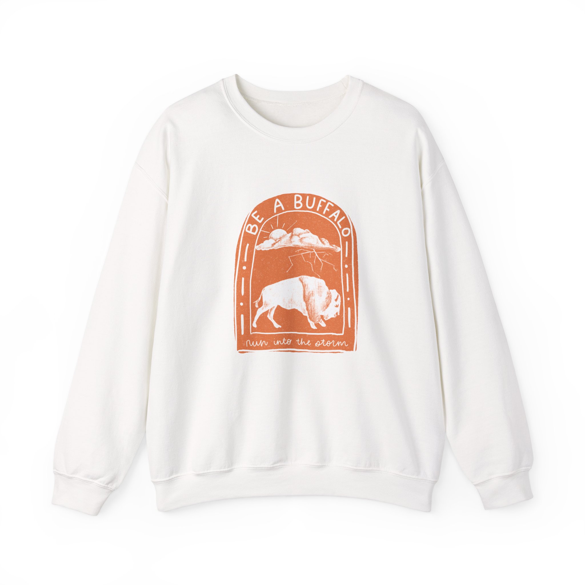 Be a Buffalo Unisex Heavy Blend™ Crewneck Sweatshirt