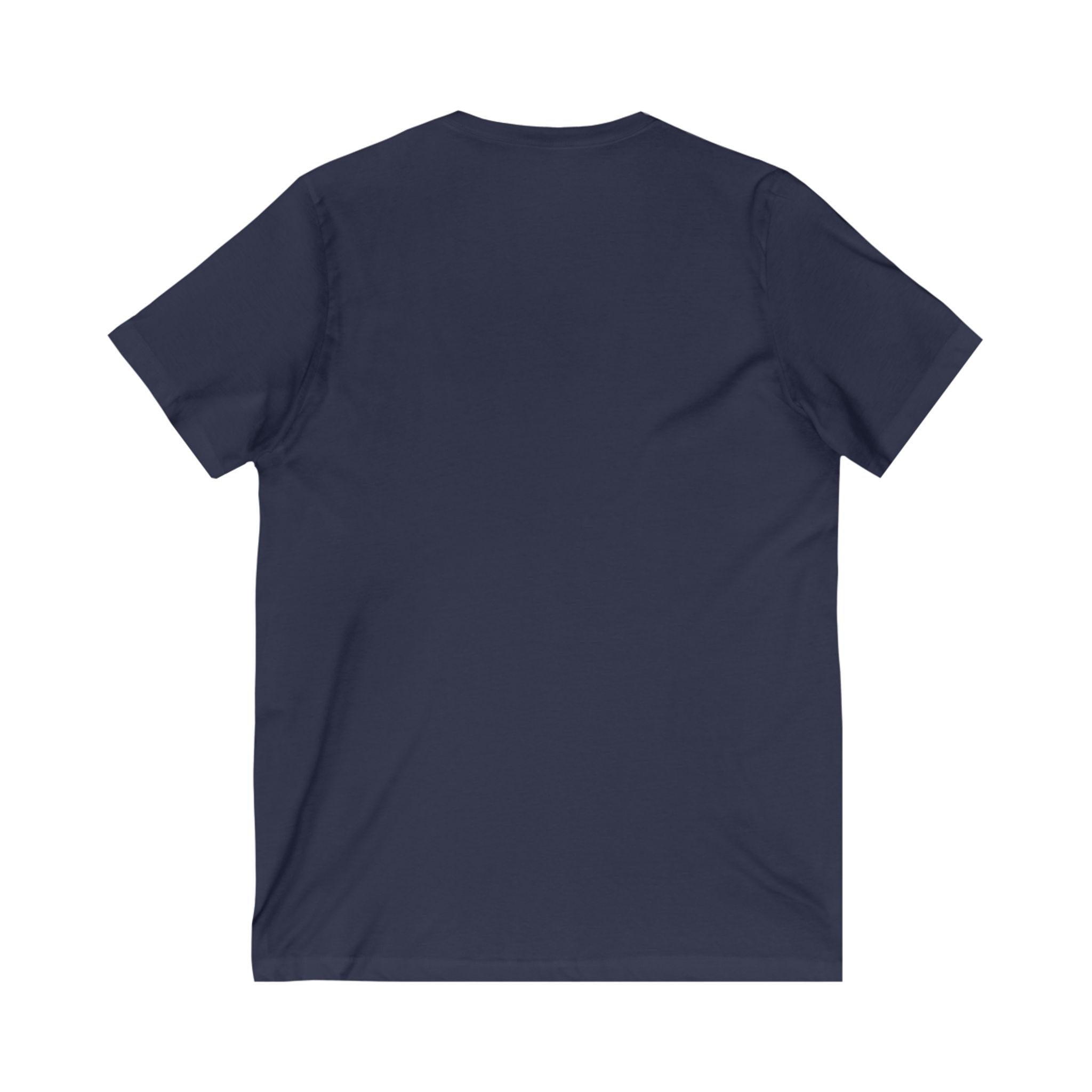 Put On Your Lipstick & Pick Up Your Cross V-Neck Tee - Image 4