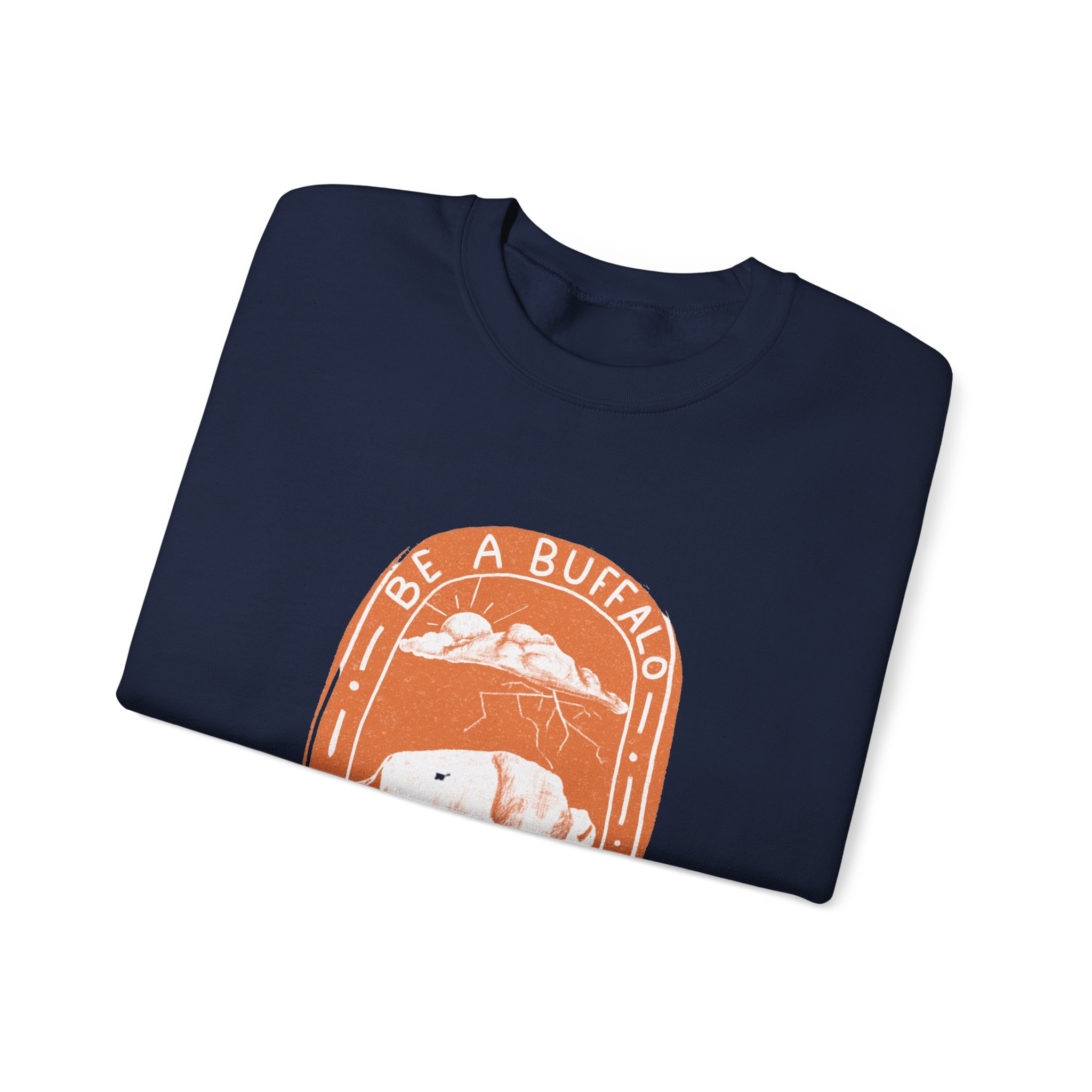 Be a Buffalo Unisex Heavy Blend™ Crewneck Sweatshirt - Image 11