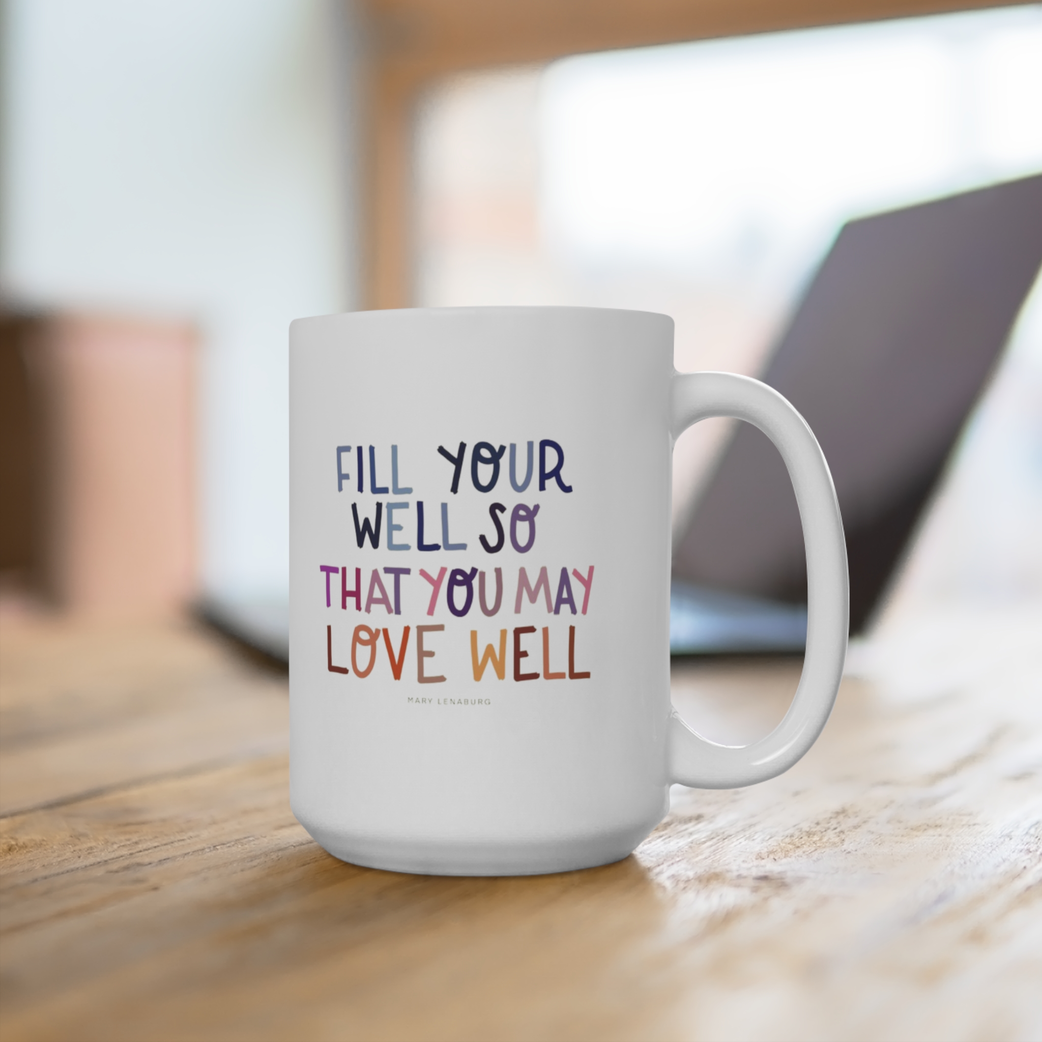 Fill Your Well Mug 15oz - Image 4