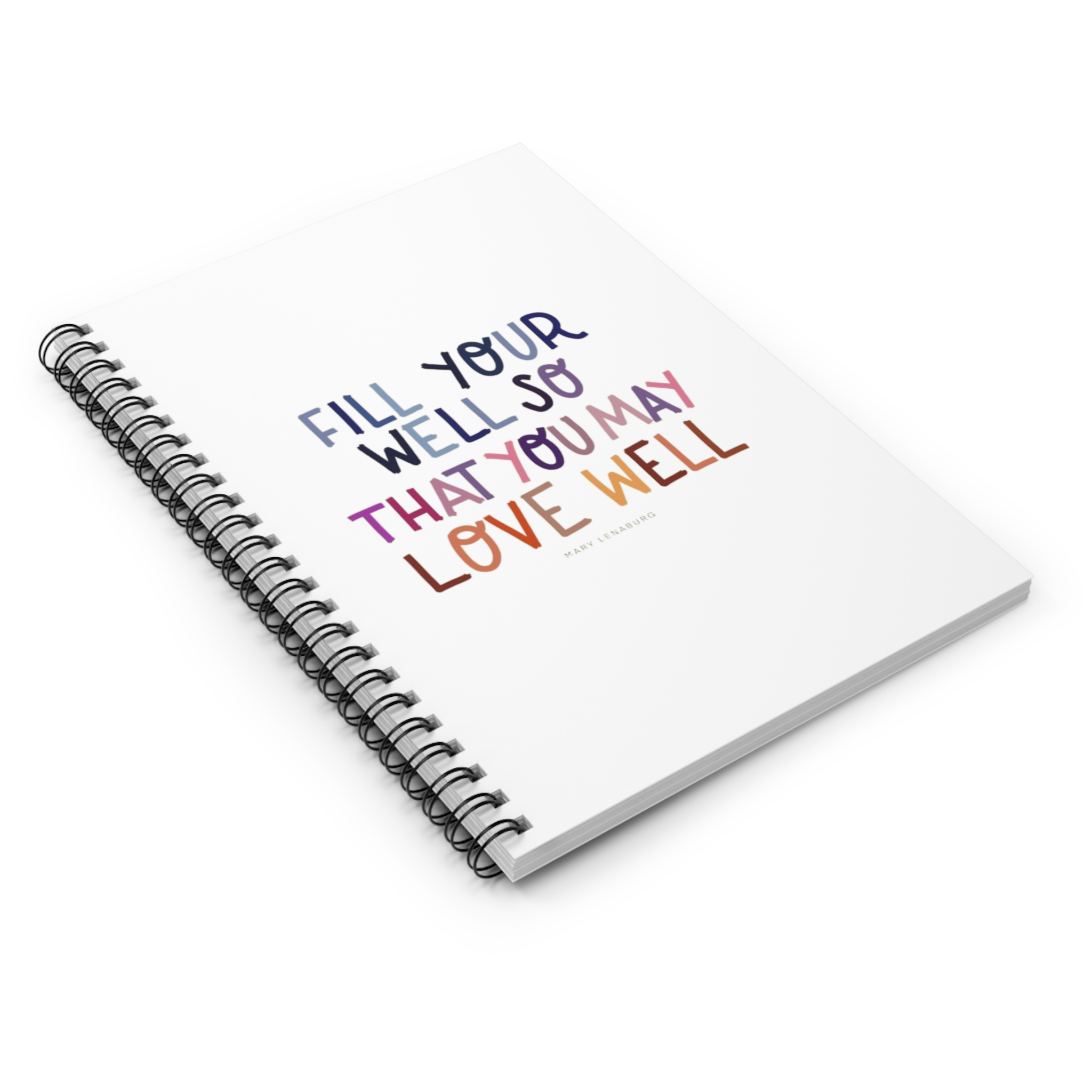 Spiral Notebook - Ruled Line - Image 3