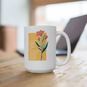 Fortitude Quote Mug